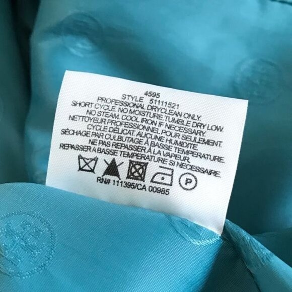 Tory Burch Abageil Yarn Knit Textured Tweed Jacket Size 4 - Picture 14 of 14